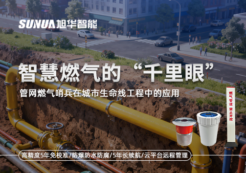 智慧燃气的“千里眼”：管网燃气哨兵在城市生命线工程中的应用